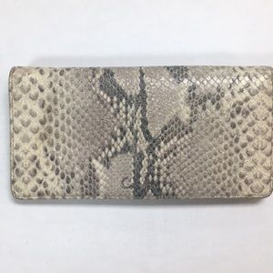 Cole Haan Snake Print Wallet